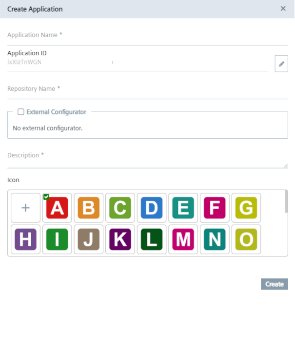 New App Creation Experience