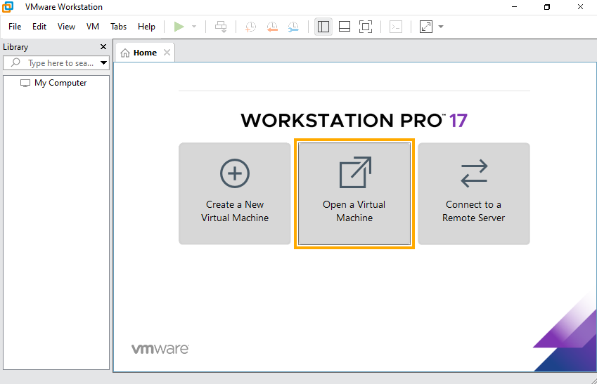 0001-Open-VMWare-Workstation-Window