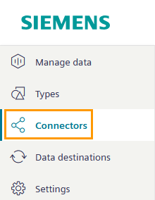 Click "Connectors".