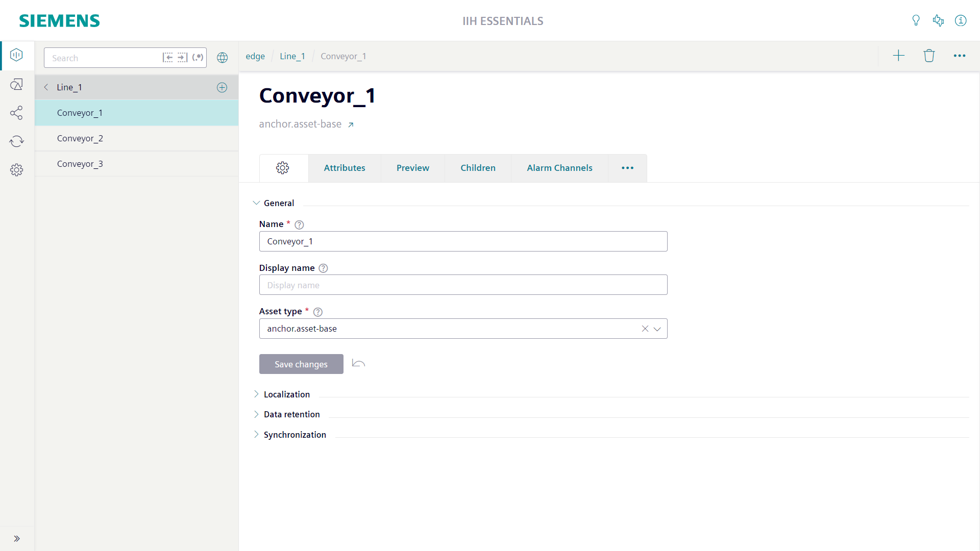 Asset in IIH Essentials.